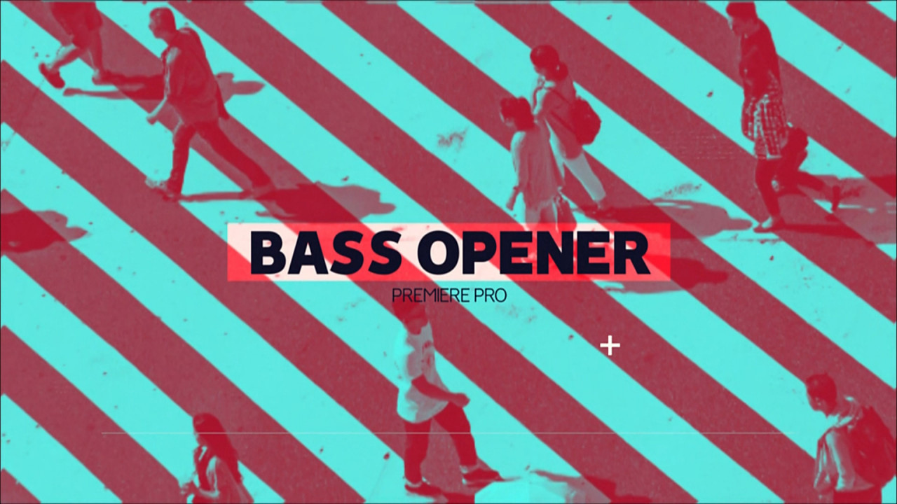 Stylish Bass Opener Premiere Pro Templates Motion Array