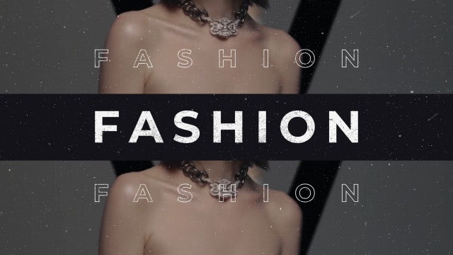 Fashion Media Opener Slideshow: Premiere Pro Templates
