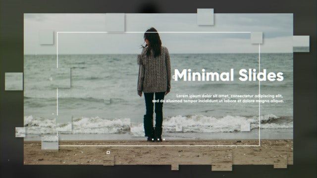 Minimal Slides: Premiere Pro Templates