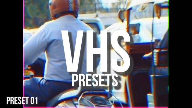 vhs premiere pro effect