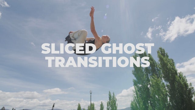 Sliced Ghost Transitions: Premiere Pro Presets