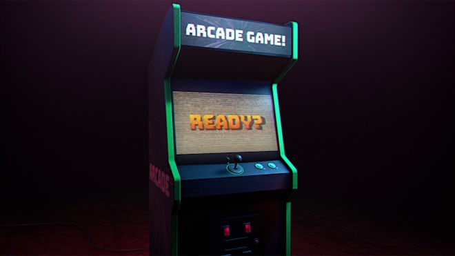 Arcade Game Intro - After Effects Templates