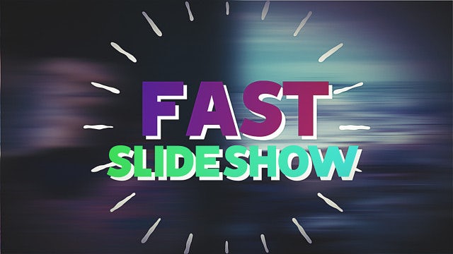 Fast Slideshow: After Effects Templates
