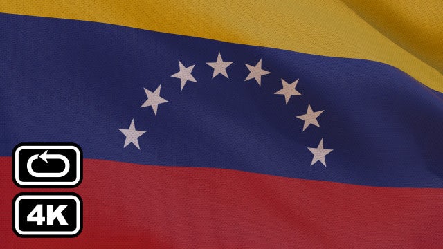 Venezuela Flag: Stock Motion Graphics