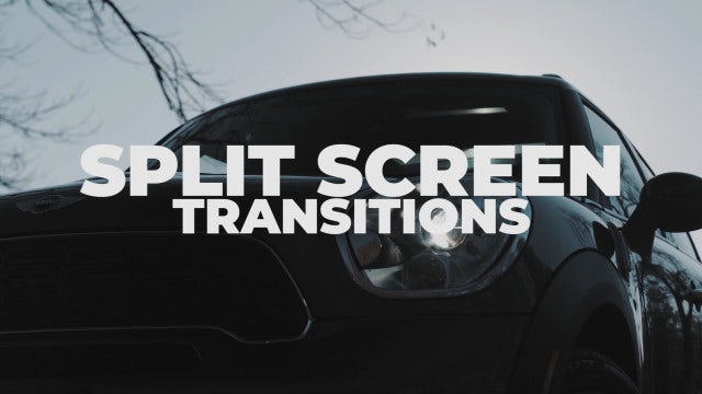 Split Screen Transitions: Premiere Pro Presets