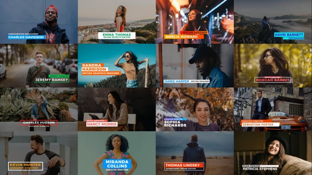 Creative Lower Thirds V3: Motion Graphics Templates