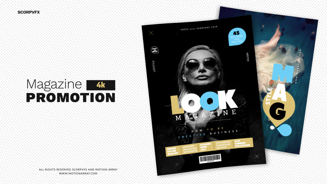 Download Magazine Promo - After Effects Templates | Motion Array