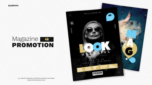 Magazine Promo: After Effects Templates