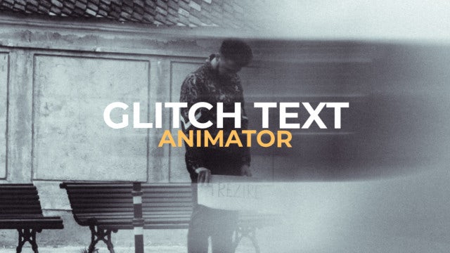 Glitch Text Animator: Premiere Pro Presets