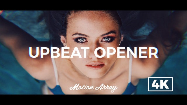 Upbeat Opener: After Effects Templates