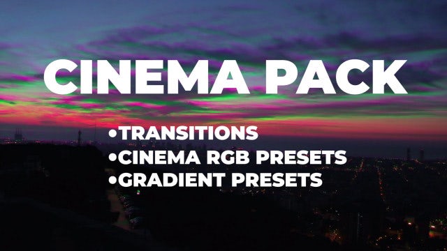 Cinema Pack: Premiere Pro Presets