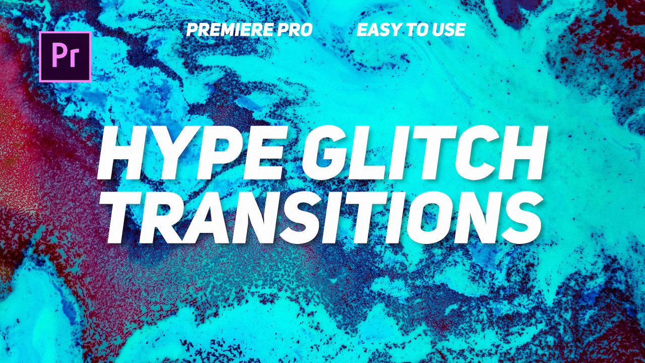 glitch transition premiere pro