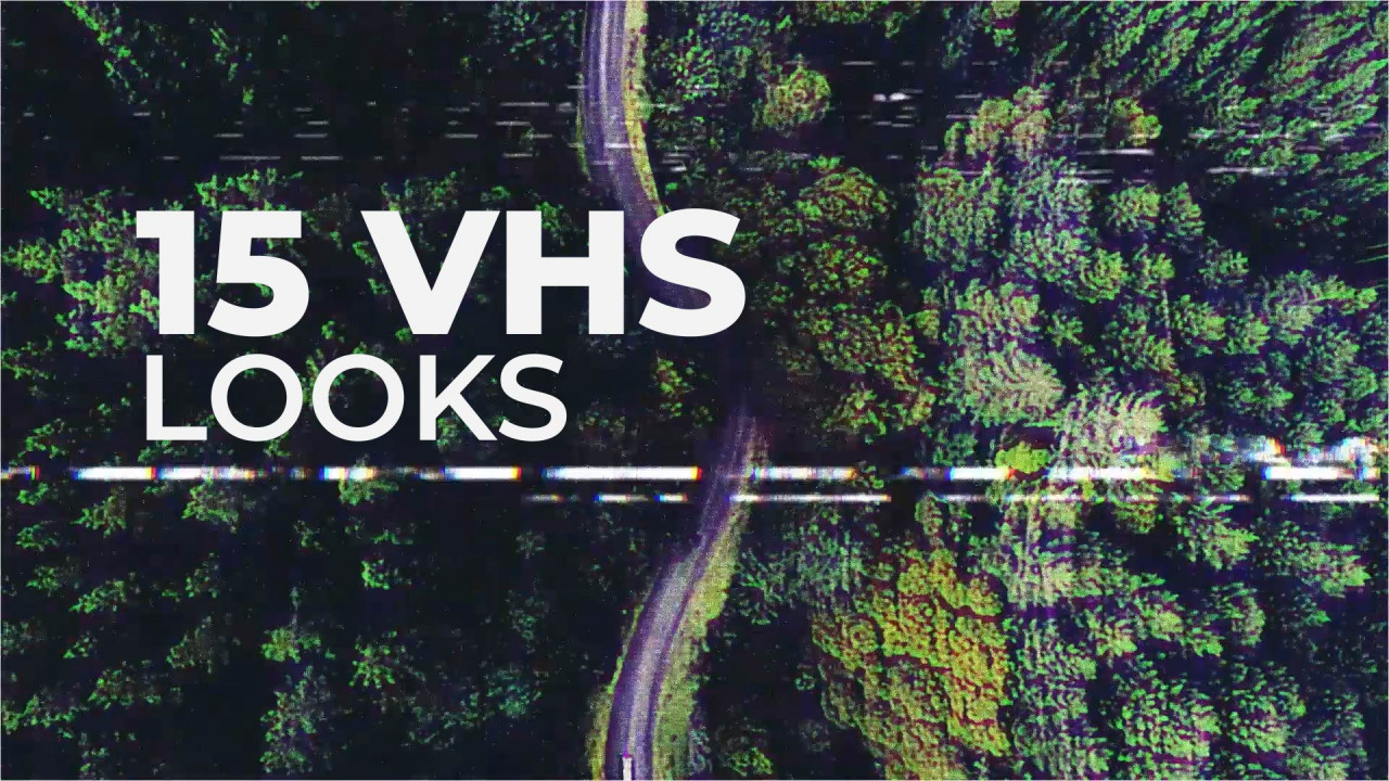 how to do vhs effect in premiere pro