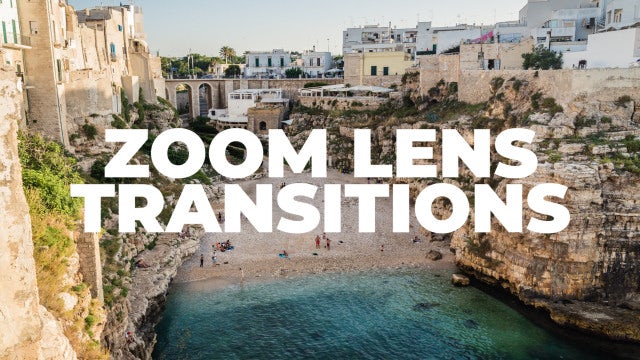 Zoom Lens Transitions: Premiere Pro Presets