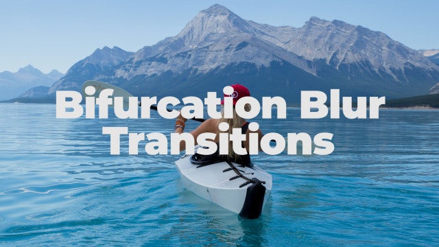 Bifurcation Blur Transitions: Premiere Pro Presets