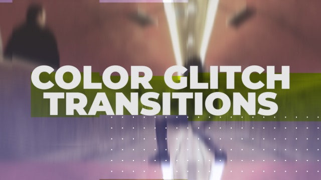 Color Glitch Transitions: Premiere Pro Presets