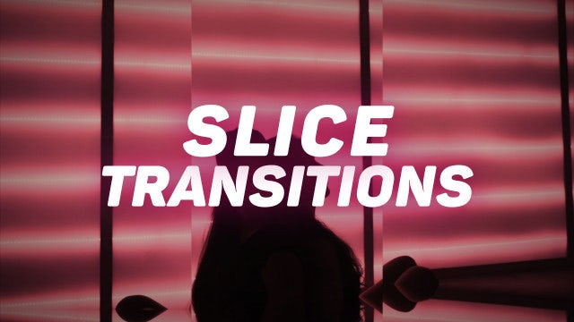 Slice Transitions Presets: Premiere Pro Presets