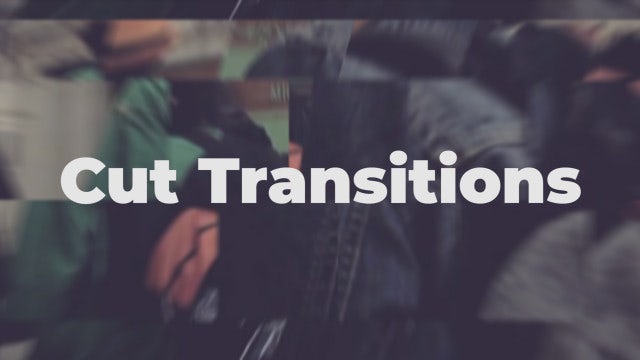 Cut Transitions: Premiere Pro Presets