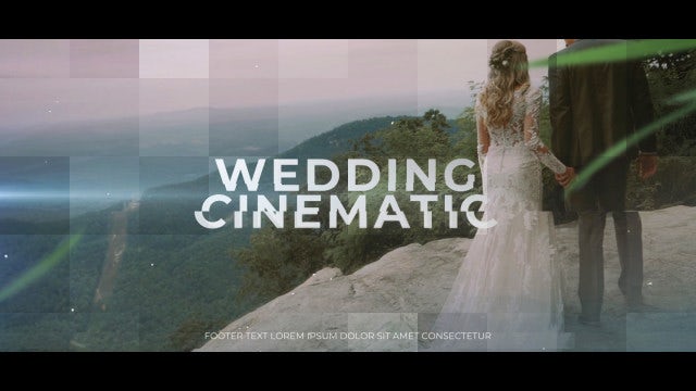 Wedding Cinematic Promo: Premiere Pro Templates