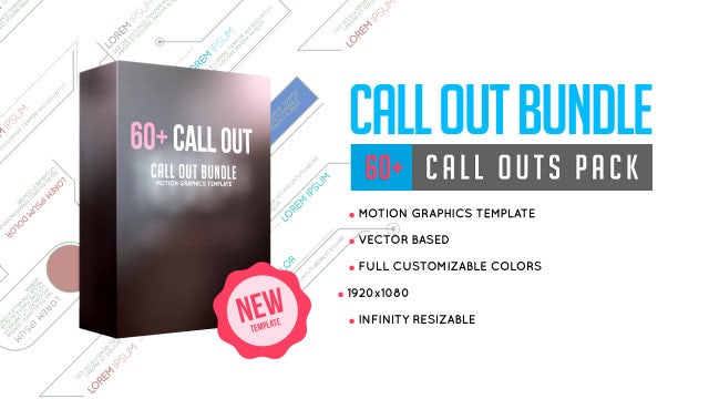 Call Out Bundle: Motion Graphics Templates