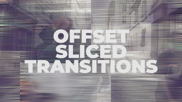 Offset Sliced Transitions: Premiere Pro Presets