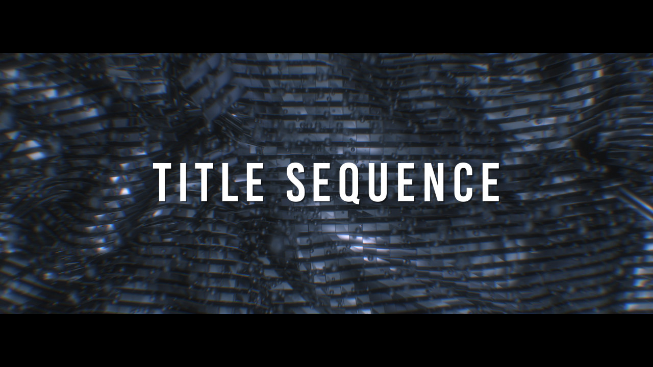title sequence after effects