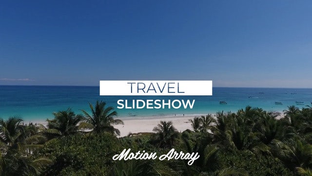 Travel Slideshow: Premiere Pro Templates