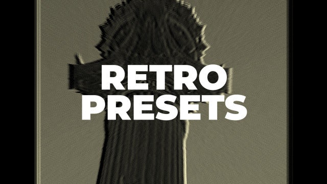 Retro Presets: Premiere Pro Presets