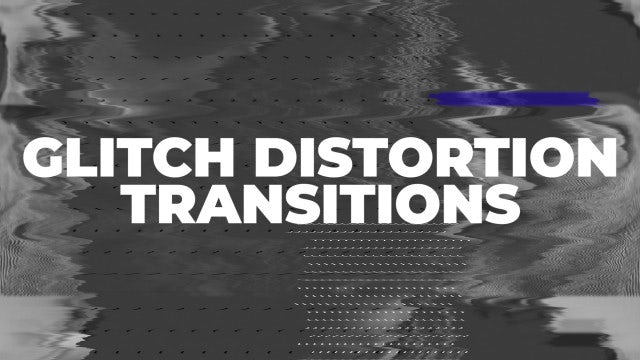 Glitch Distortion Transitions: Premiere Pro Presets