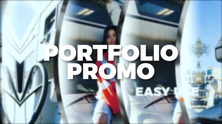 Portfolio Promo Slides: Premiere Pro Templates