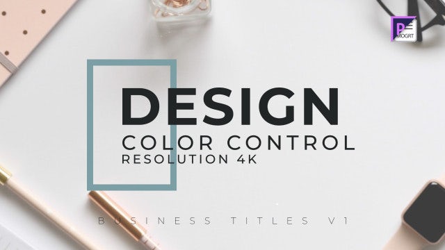 Business Titles V1: Motion Graphics Templates