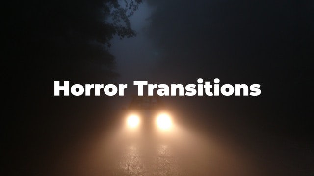 Horror Transitions: Premiere Pro Presets