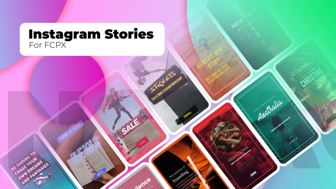 instagram stories final cut pro templates free