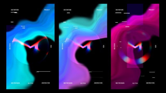 Glitch Aberration Logo: After Effects Templates