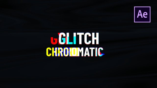 Chromatic Aberration Titles: After Effects Templates