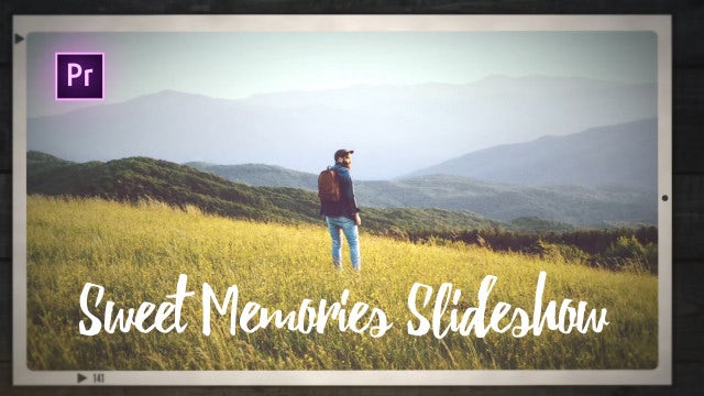 Sweet Memories Slideshow: Premiere Pro Templates