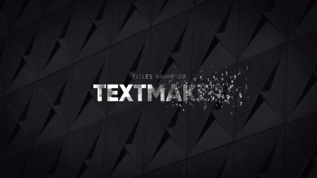 Titles Animator - Number Reveal: Final Cut Pro Templates