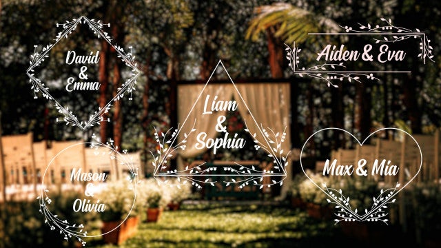 Romantic Titles: After Effects Templates