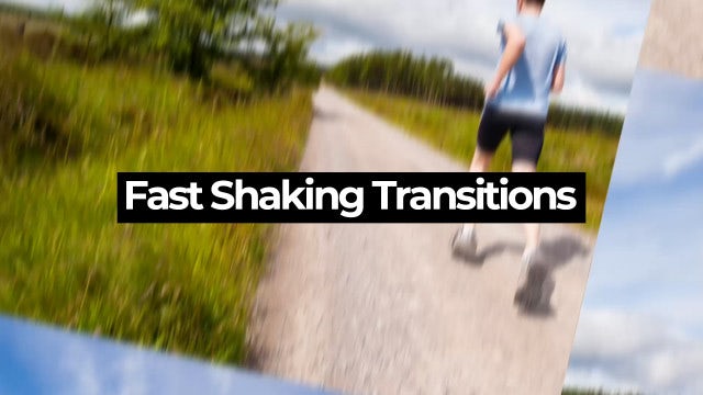 Fast Shaking Transitions: Premiere Pro Presets