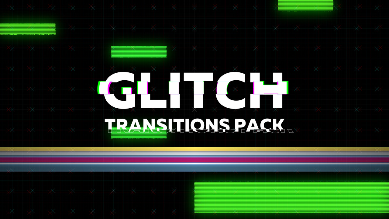 free glitch transition final cut pro