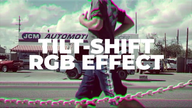 Tilt-Shift RGB Effect: Premiere Pro Presets