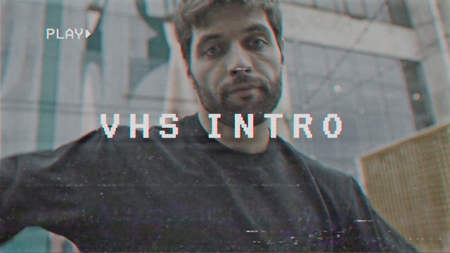 VHS Intro: After Effects Templates