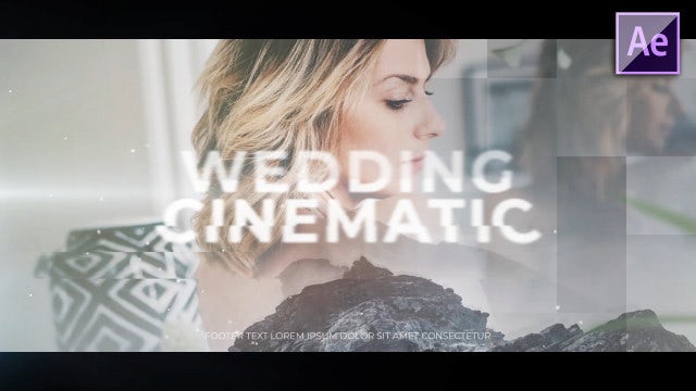 Wedding Cinematic Promo: After Effects Templates