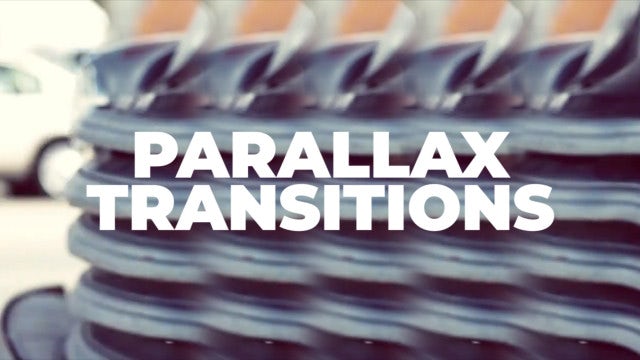 Parallax Transitions: Premiere Pro Presets