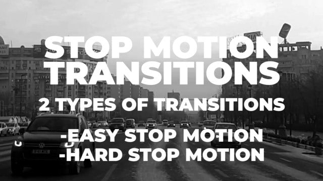 Stop Motion Transitions: Premiere Pro Presets