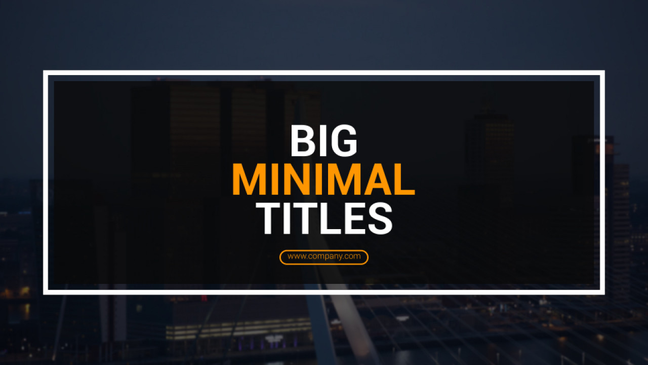 Big Titles - After Effects Templates | Motion Array