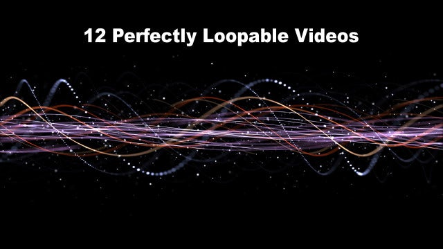 Intertwined Technology Fibers: Stock Motion Graphics