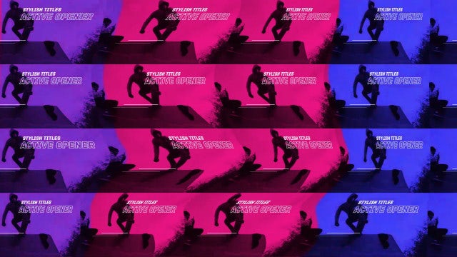 Vigorous Sport Opener: Premiere Pro Templates