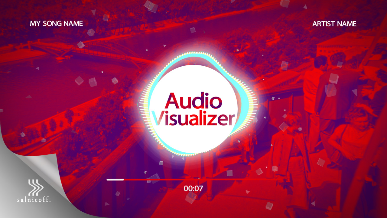 Premiere Pro Audio Visualizer Template