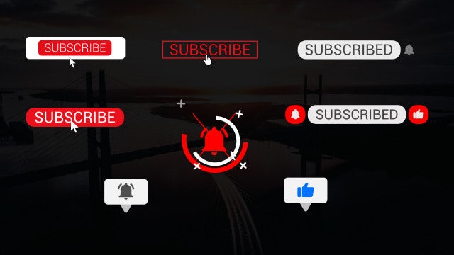 Subscribe Pack 2: Stock Motion Graphics